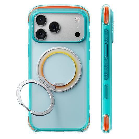 MagSafe tok Apple iPhone 18 Pro Max / 17 Pro Max készülékhez, Torras, O3 Air Core, Türkiz