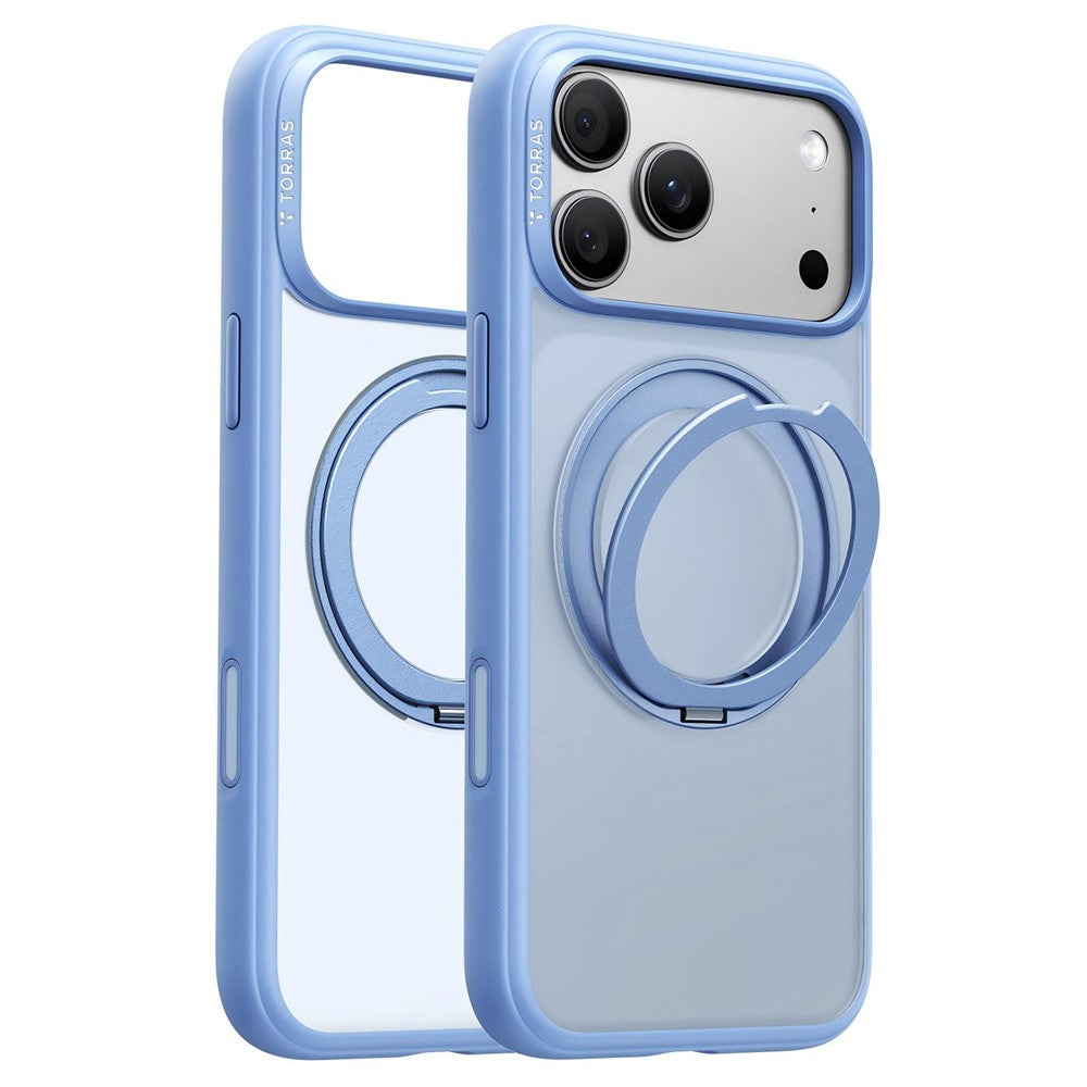 MagSafe Case for Apple iPhone 18 Pro Max / 17 Pro Max, Torras, Ostand O1 Guardian, Blue