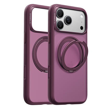 MagSafe Case for Apple iPhone 18 Pro Max / 17 Pro Max, Torras, Ostand O1 Guardian, Purple