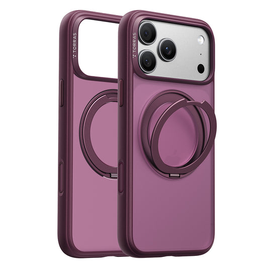 MagSafe tok Apple iPhone 18 Pro Max / 17 Pro Max készülékhez, Torras, Ostand O1 Guardian, Lila