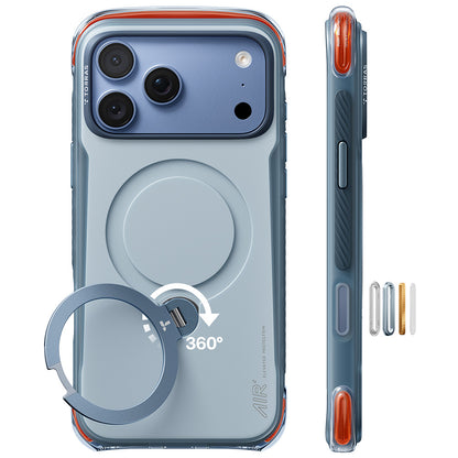 MagSafe Case for Apple iPhone 18 Pro Max / 17 Pro Max, Torras, Ostand Q3 Air Pro, Blue
