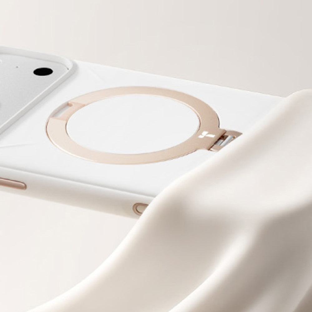 MagSafe tok Apple iPhone 18 Pro Max / 17 Pro Max készülékhez, Torras, QPRO szilikon, fehér