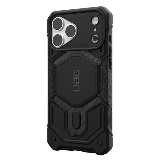 MagSafe tok Apple iPhone 18 Pro Max / 17 Pro Max készülékhez, Urban Armor Gear, Monarch Pro Carbon, Fekete
