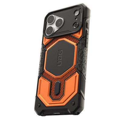 MagSafe tok Apple iPhone 18 Pro Max / 17 Pro Max készülékhez, Urban Armor Gear, Monarch Pro Kevlar, Narancssárga