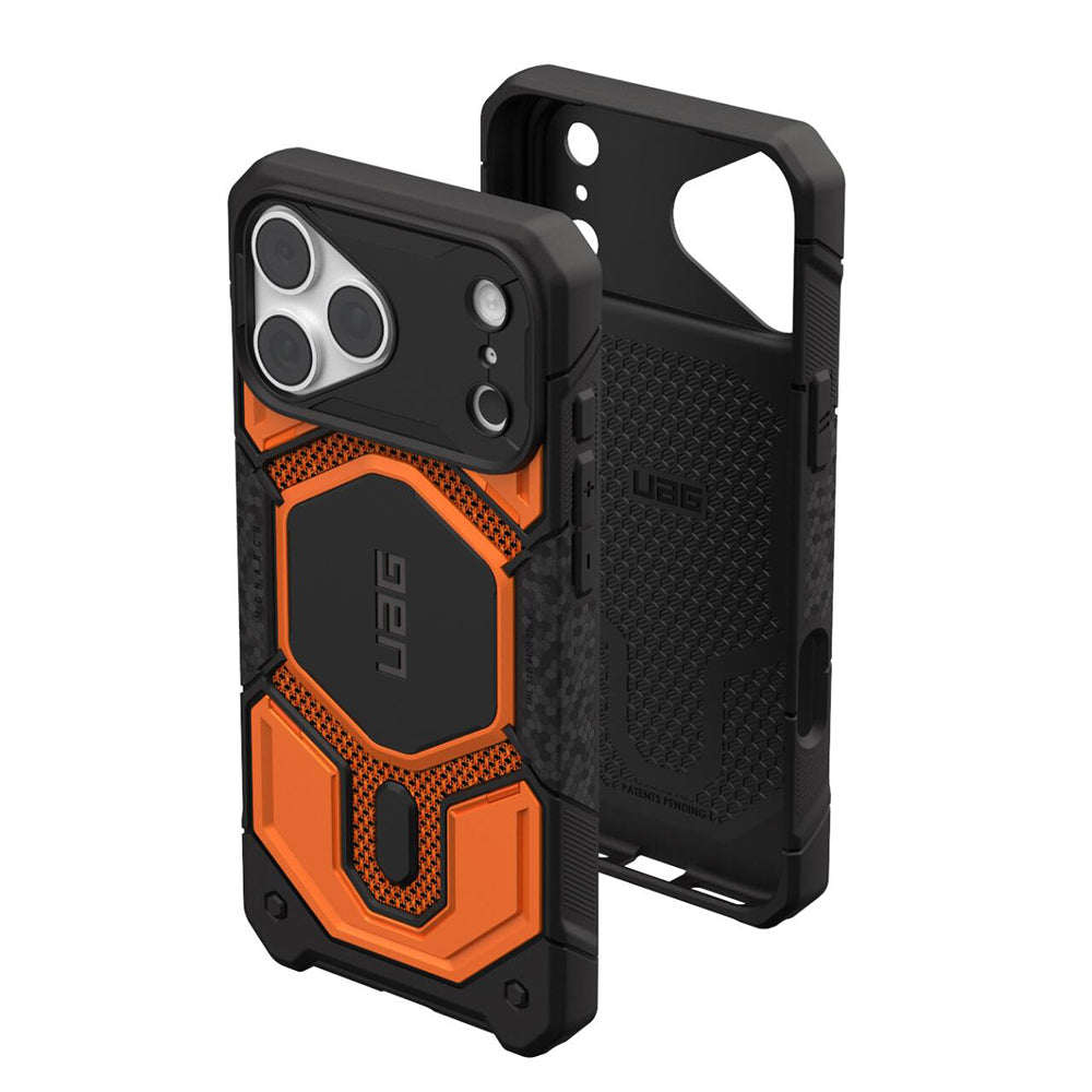 MagSafe tok Apple iPhone 18 Pro Max / 17 Pro Max készülékhez, Urban Armor Gear, Monarch Pro Kevlar, Narancssárga