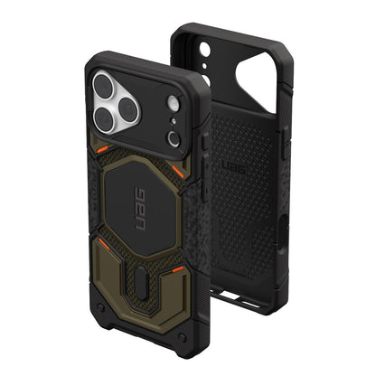 MagSafe tok Apple iPhone 18 Pro Max / 17 Pro Max készülékhez, Urban Armor Gear, Monarch Pro Kevlar, Zöld
