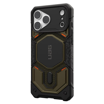MagSafe tok Apple iPhone 18 Pro Max / 17 Pro Max készülékhez, Urban Armor Gear, Monarch Pro Kevlar, Zöld