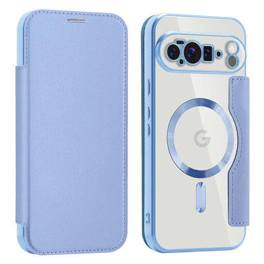 MagSafe tok Google Pixel 10 Pro XL-hez, Techsuit, SmartMag Book, Kék