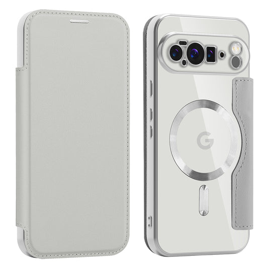 MagSafe tok Google Pixel 10 Pro XL-hez, Techsuit, SmartMag Book, Szürke