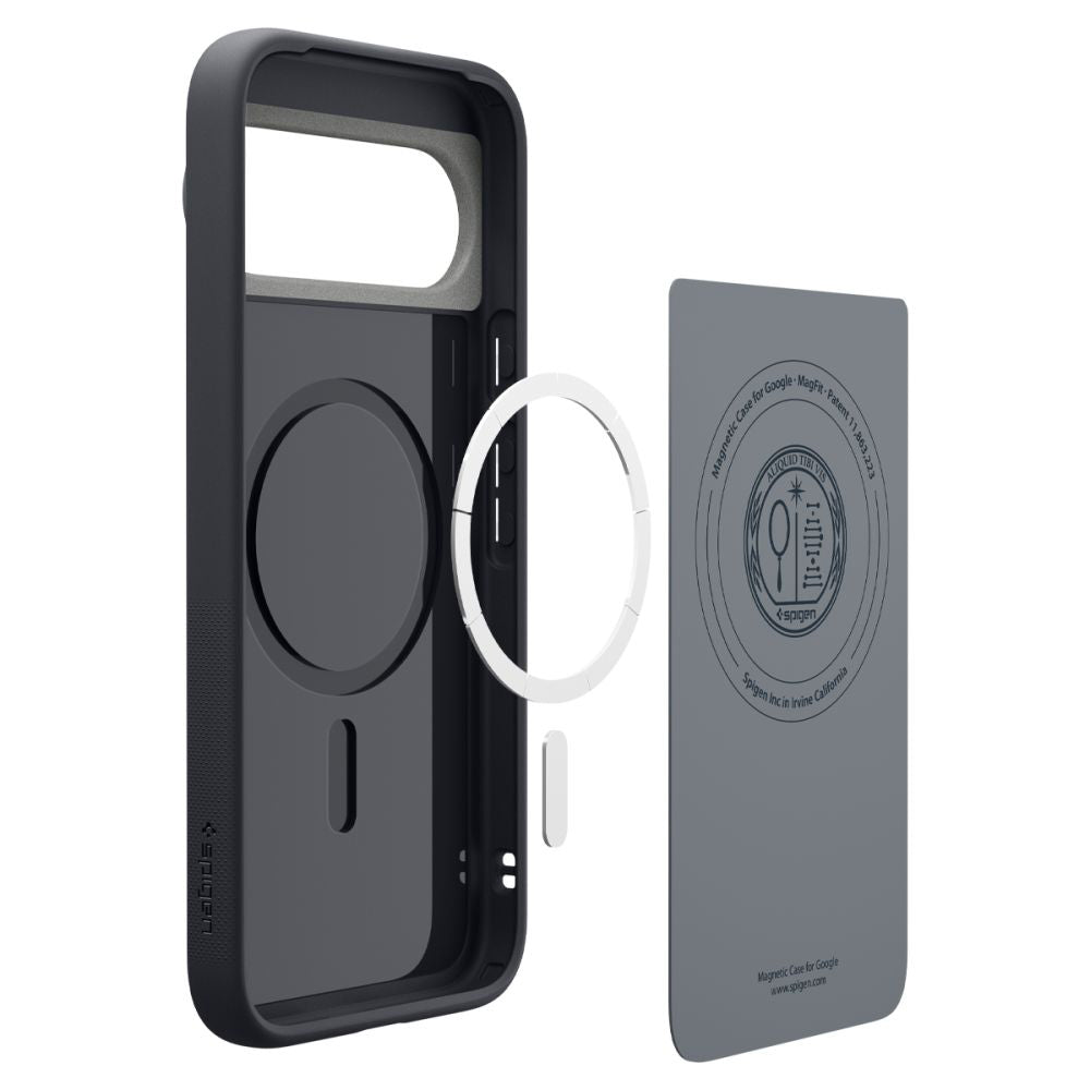 MagSafe tok Google Pixel 10 Pro / 10-hez, Spigen, Caseology Nano Pop, Fekete ACS09713