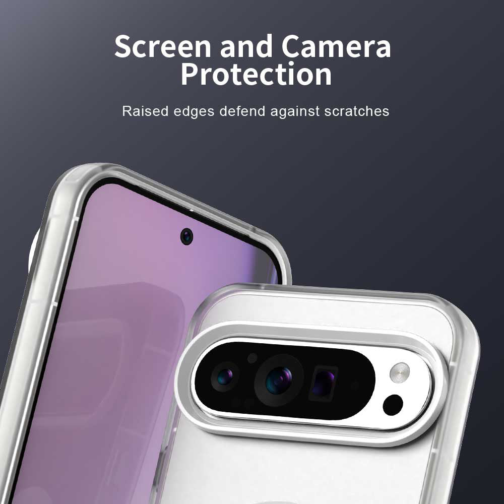MagSafe tok Google Pixel 10 Pro / 10-hez, Techsuit, CandyCase, Fehér
