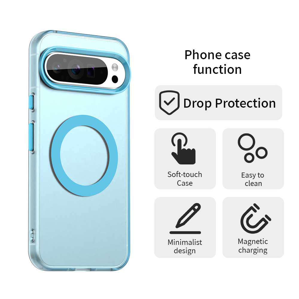 MagSafe tok Google Pixel 10 Pro / 10-hez, Techsuit, CandyCase, Kék