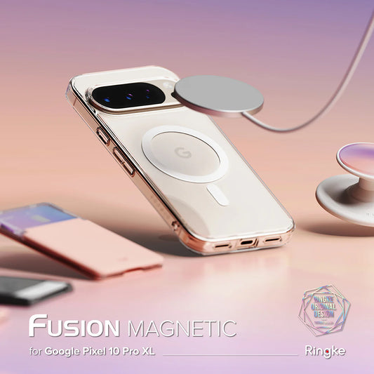 MagSafe tok Google Pixel 10 Pro XL-hez, Ringke, Fusion, Átlátszó
