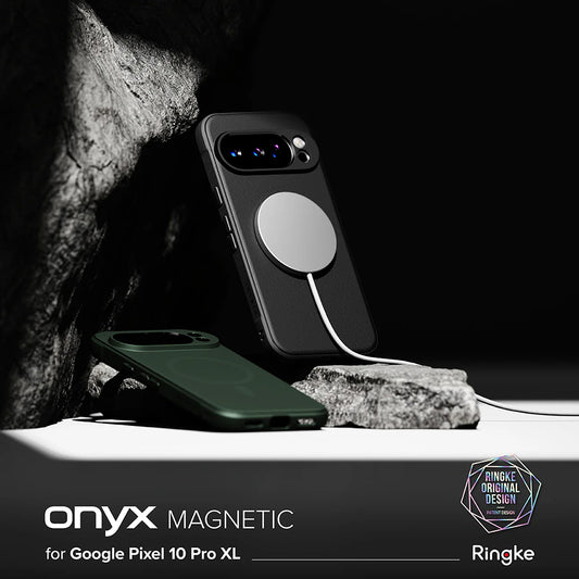 MagSafe tok Google Pixel 10 Pro XL-hez, Ringke, Onyx, Fekete