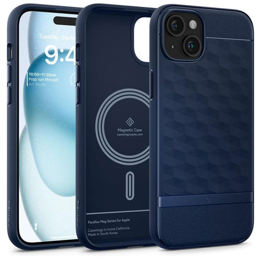 MagSafe tok Google Pixel 10 Pro XL-hez, Spigen, Caseology Parallax, Kék ACS09733