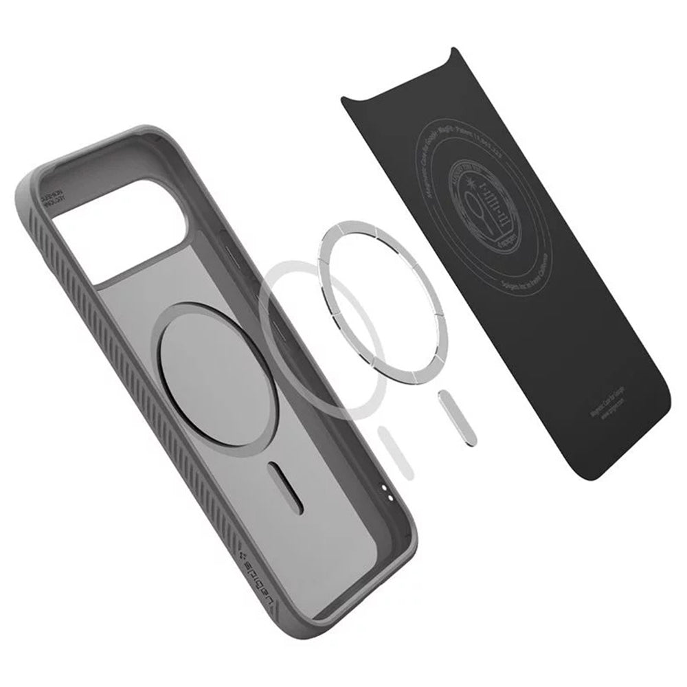 MagSafe tok Google Pixel 10 Pro XL-hez, Spigen, Liquid Air, Szürke ACS09720