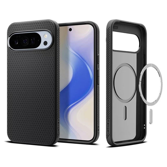 MagSafe tok Google Pixel 10 Pro XL-hez, Spigen, Liquid Air, Matt Fekete ACS09718