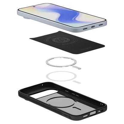 MagSafe tok Google Pixel 10 Pro XL-hez, Spigen, Liquid Air, Matt Fekete ACS09718
