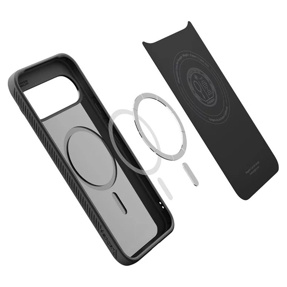 MagSafe tok Google Pixel 10 Pro XL-hez, Spigen, Liquid Air, Matt Fekete ACS09718