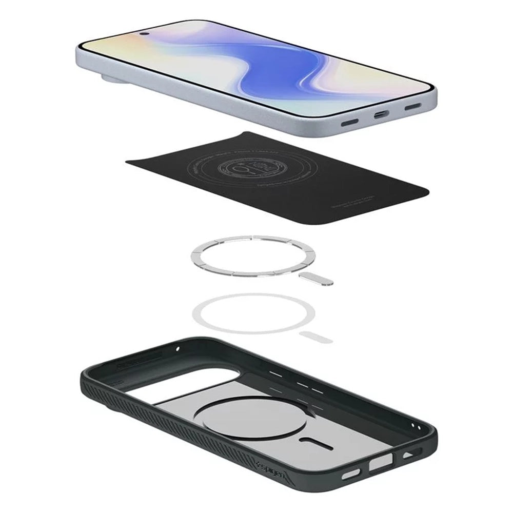 MagSafe Case for Google Pixel 10 Pro XL, Spigen, Liquid Air, Green ACS09719