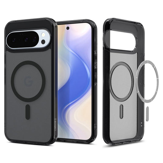 MagSafe tok Google Pixel 10 Pro XL-hez, Spigen, Ultra Hybrid, Szatén Fekete ACS09726