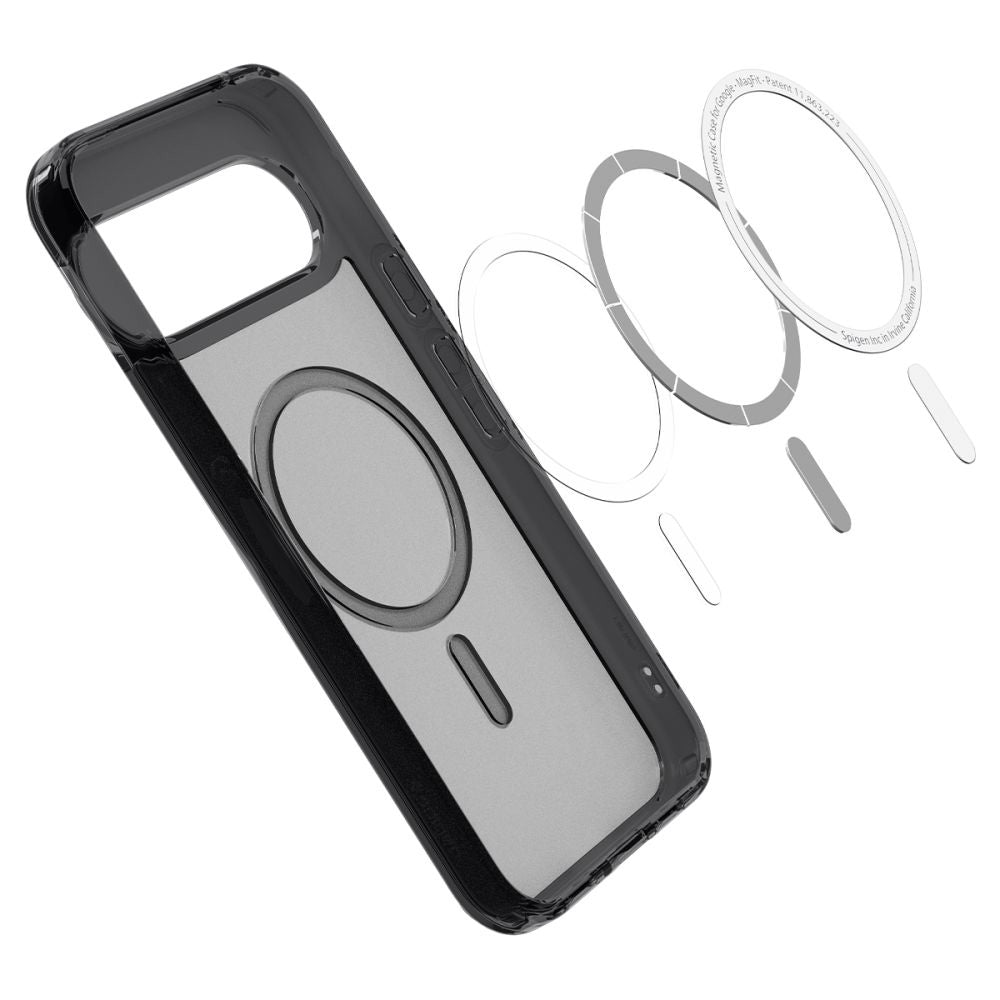 MagSafe tok Google Pixel 10 Pro XL-hez, Spigen, Ultra Hybrid, Szatén Fekete ACS09726