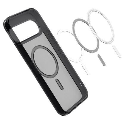 MagSafe tok Google Pixel 10 Pro XL-hez, Spigen, Ultra Hybrid, Szatén Fekete ACS09726