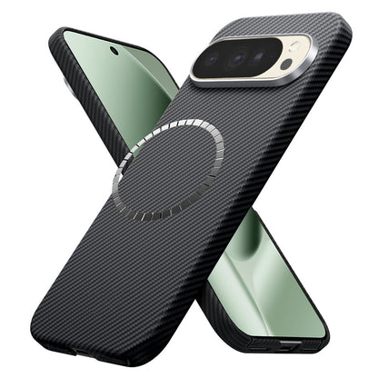 MagSafe tok Google Pixel 10 Pro XL-hez, Techsuit, Aramid Fiber, Fekete