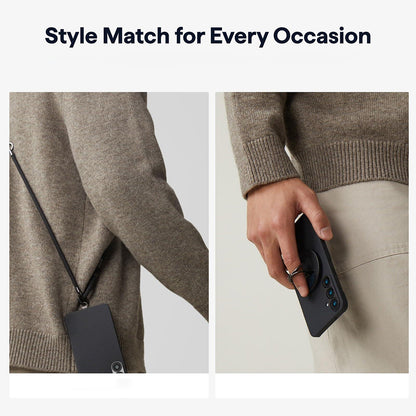 MagSafe tok Google Pixel 10 Pro XL-hez, Techsuit, Aramid Fiber, Fekete