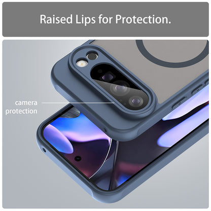 MagSafe tok Google Pixel 10 Pro XL-hez, Techsuit, HaloFrost II, Tengerészkék