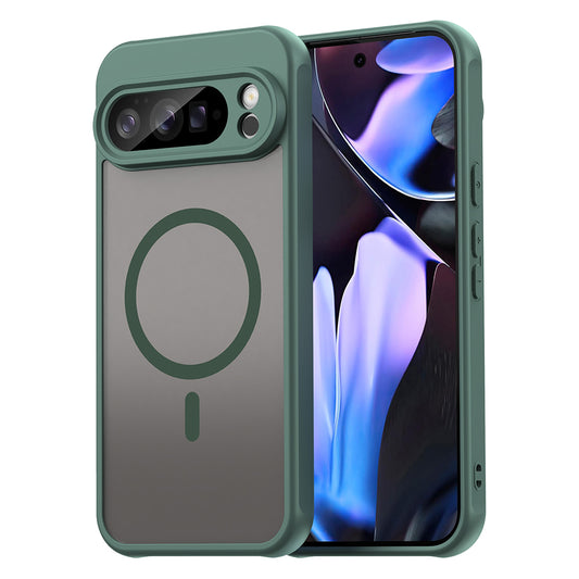 MagSafe tok Google Pixel 10 Pro XL-hez, Techsuit, HaloFrost II, Zöld
