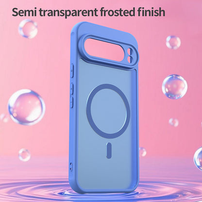 MagSafe Case for Google Pixel 10, Techsuit, HaloFrost II, Blue