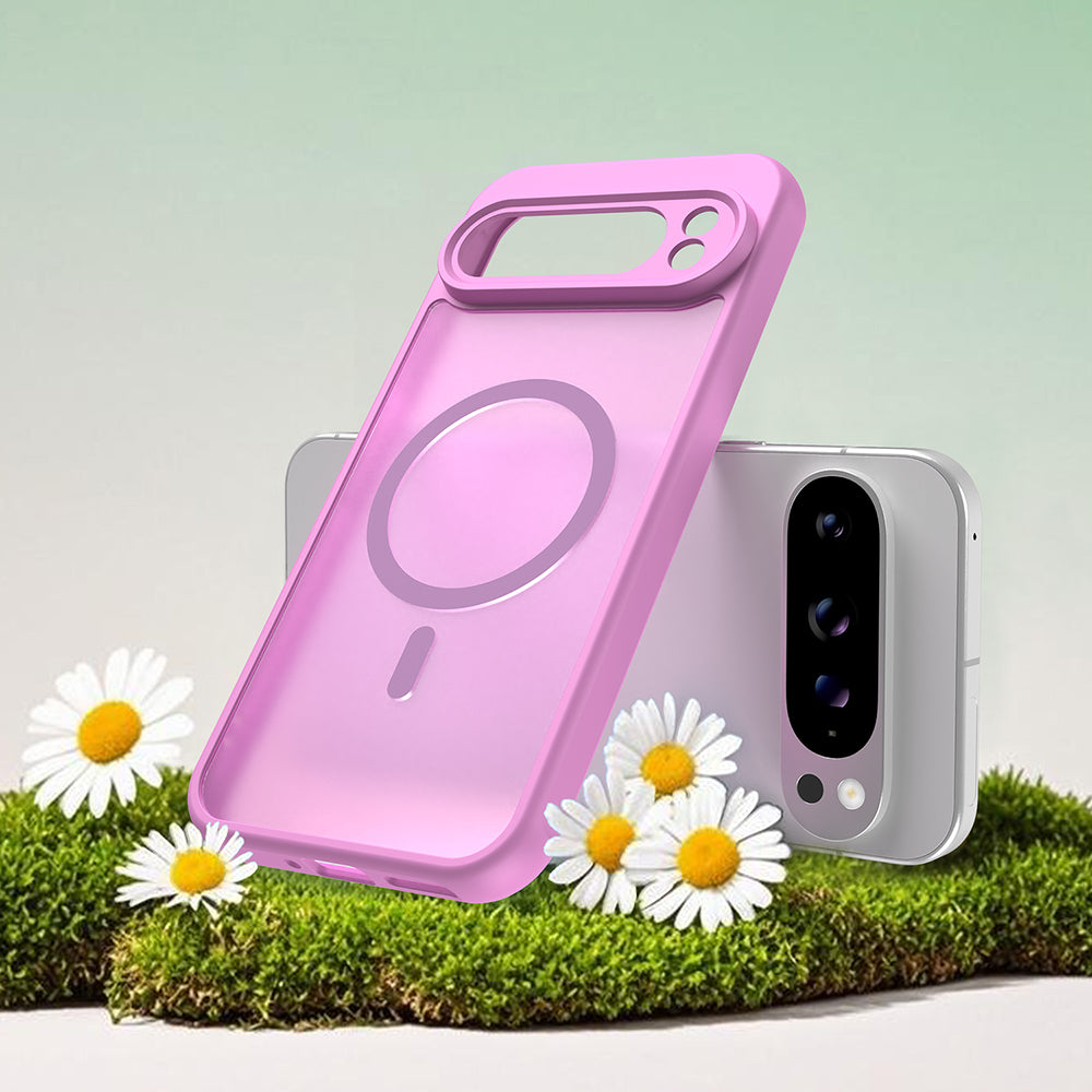 MagSafe tok Google Pixel 10-hez, Techsuit, HaloFrost II, Rózsaszín