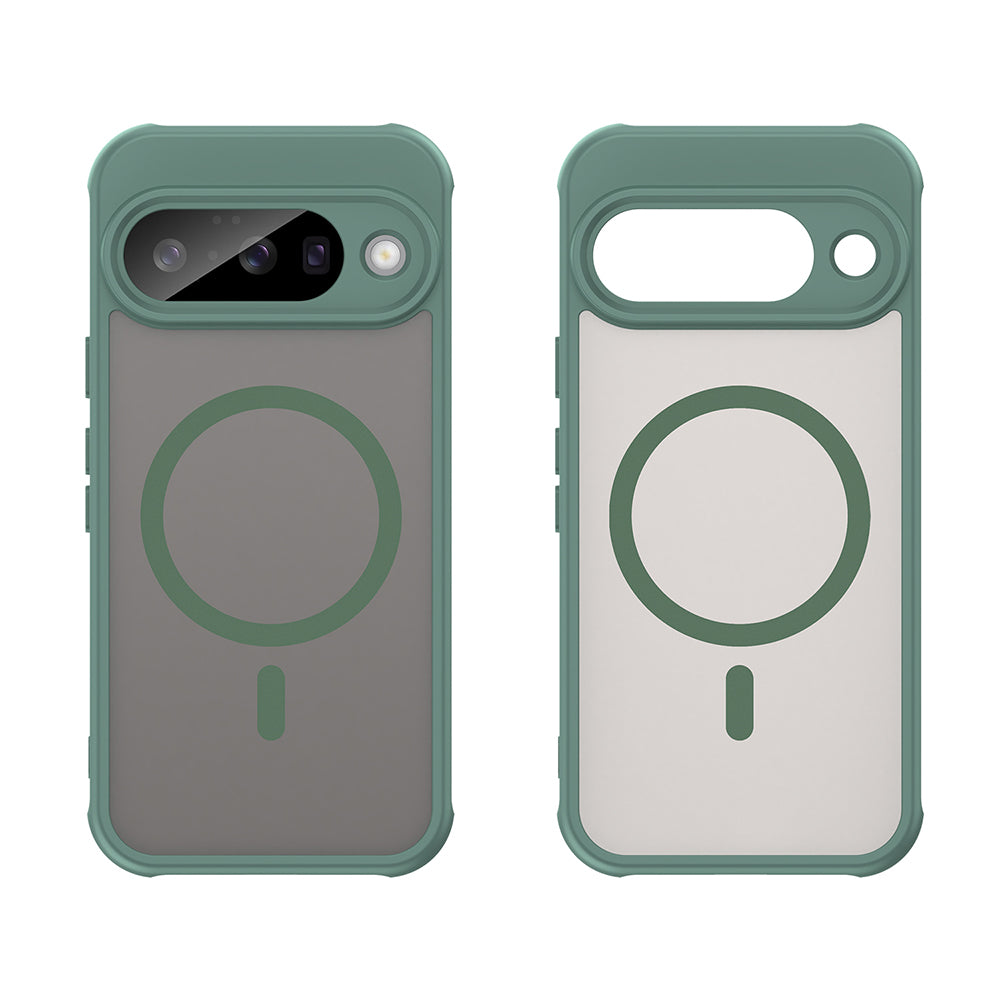 MagSafe Case for Google Pixel 10, Techsuit, HaloFrost II, Green