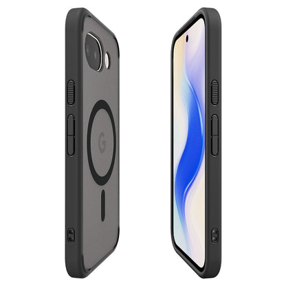 MagSafe tok Google Pixel 10a-hoz, Spigen, Ultra Hybrid, Szatén Fekete ACS11278
