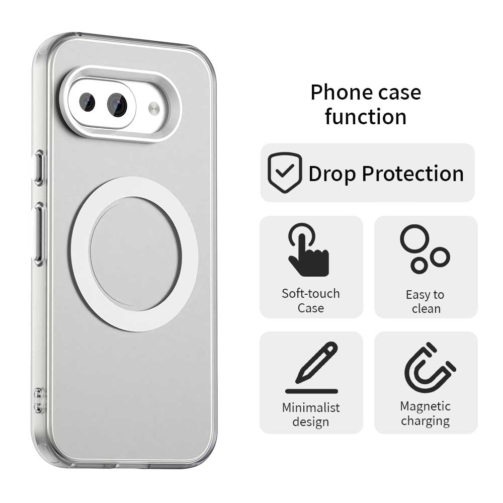 MagSafe tok Google Pixel 10a-hoz, Techsuit, CandyCase, Fehér