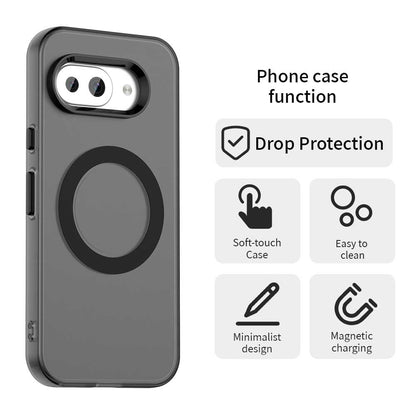 MagSafe tok Google Pixel 10a-hoz, Techsuit, CandyCase, Fekete