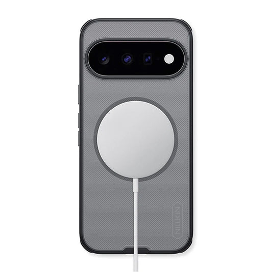 MagSafe tok Google Pixel 11 készülékhez, Nillkin Super Shield Pro, áttetsző szaténfekete