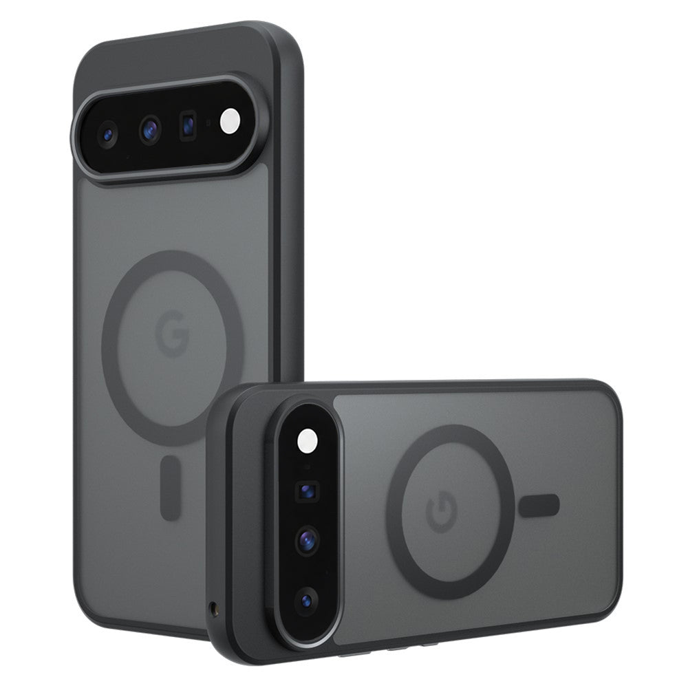 MagSafe tok Google Pixel 11 Pro / 11-hez, Techsuit, PureFrost, Fekete Szatén