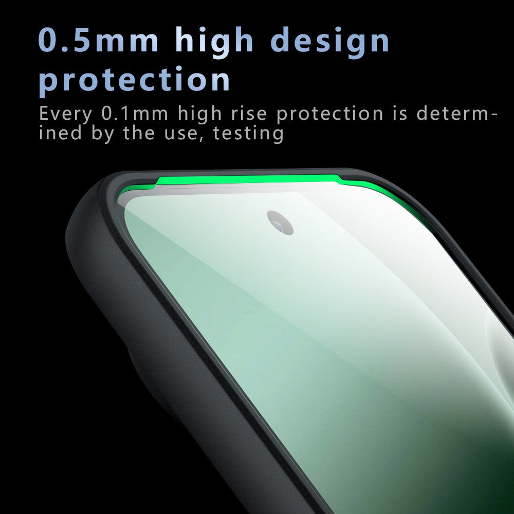 MagSafe tok Google Pixel 11 Pro / 11-hez, Techsuit, PureFrost, Fekete Szatén