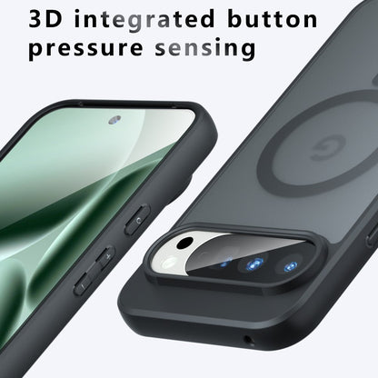 MagSafe tok Google Pixel 11 Pro / 11-hez, Techsuit, PureFrost, Fekete Szatén