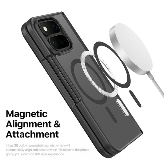 MagSafe tok Google Pixel 11 Pro Fold-hoz, DUX DUCIS, Yind, Világos rózsaszín