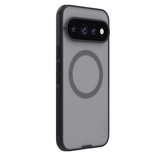 MagSafe tok Google Pixel 11 Pro készülékhez, Nillkin Super Shield Pro, szatén áttetsző fekete