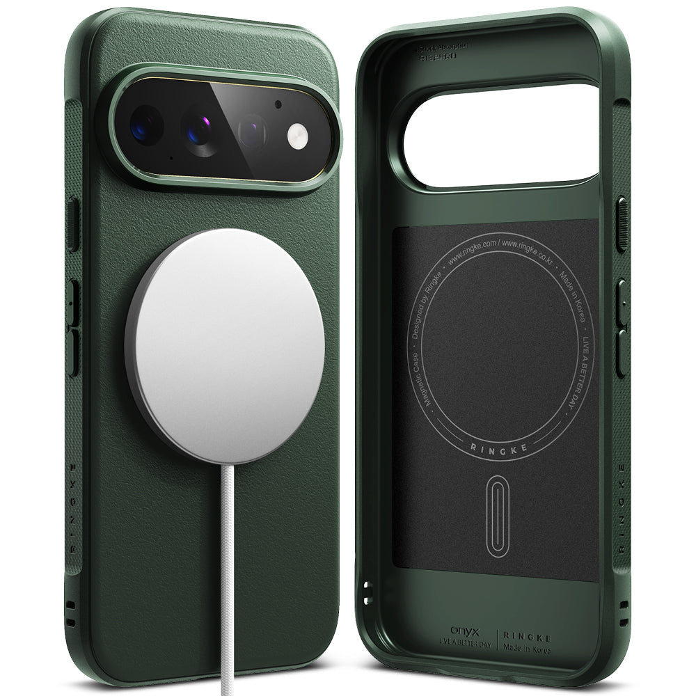 MagSafe tok Google Pixel 11 Pro-hoz, Ringke, Onyx, Sötétzöld
