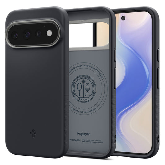 MagSafe tok Google Pixel 11 Pro-hoz, Spigen, Caseology Nano Pop, Fekete ACS11435