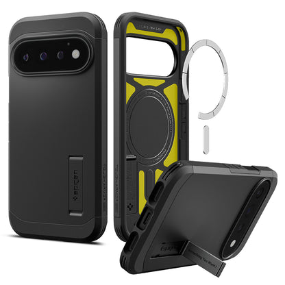 MagSafe tok Google Pixel 11 Pro-hoz, Spigen, Tough Armor, Fekete ACS11433