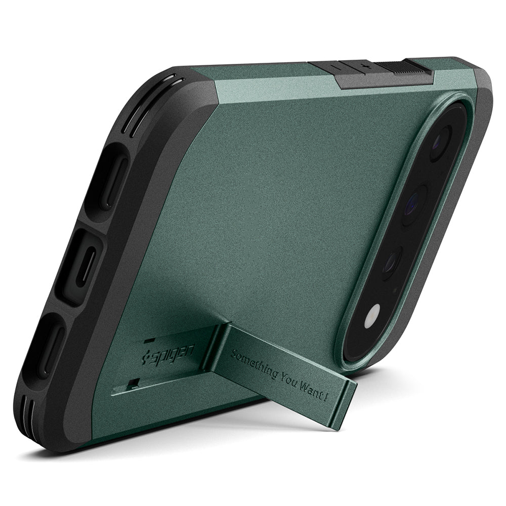 MagSafe Case for Google Pixel 11 Pro, Spigen, Tough Armor, Green ACS11859