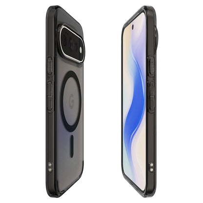 MagSafe tok Google Pixel 11 Pro-hoz, Spigen, Ultra Hybrid, Fekete Szatén ACS11432