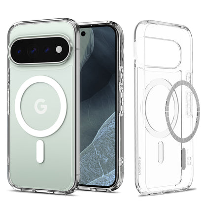 MagSafe tok Google Pixel 11 Pro-hoz, Spigen, Ultra Hybrid, Átlátszó Fehér ACS11431