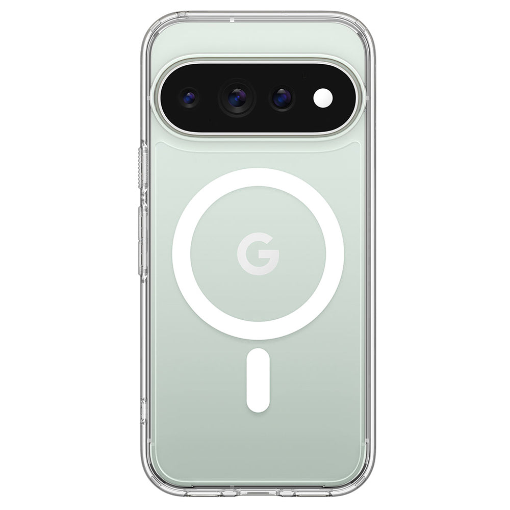 MagSafe tok Google Pixel 11 Pro-hoz, Spigen, Ultra Hybrid, Átlátszó Fehér ACS11431